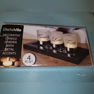 New Decorative Candle Garden Family Love Faith